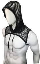 Load image into Gallery viewer, Fishnet Hooded Harness - Black
