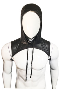 Black Rubber Hooded Harness