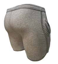 Load image into Gallery viewer, Rainbow Ribbon Shorts - Heather Grey
