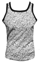 Load image into Gallery viewer, Drawn Cocks Tank Top - White
