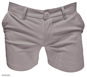 Chino Short Shorts - Steel Grey