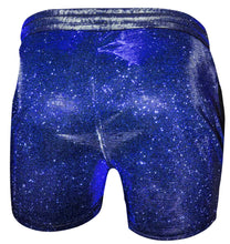 Load image into Gallery viewer, Glitter Shorts with Pockets - Blue
