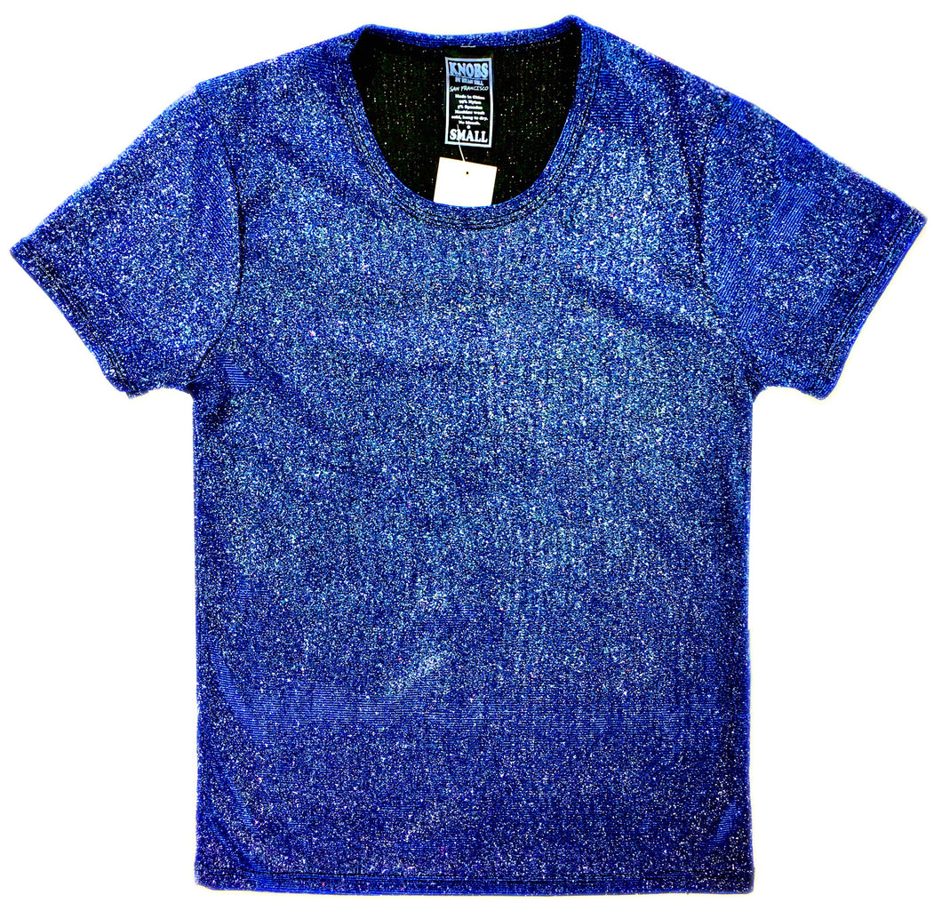 Glitter T Shirts - Blue
