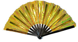 Party Clack Fan - Iridescent Gold #5