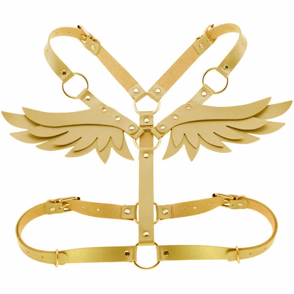 Wings Harness - Metallic Gold