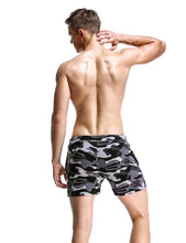 Load image into Gallery viewer, Cotton Camouflage Shorts - Grey Camo
