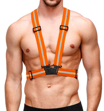 Load image into Gallery viewer, Reflective Elastic Harness - Orange
