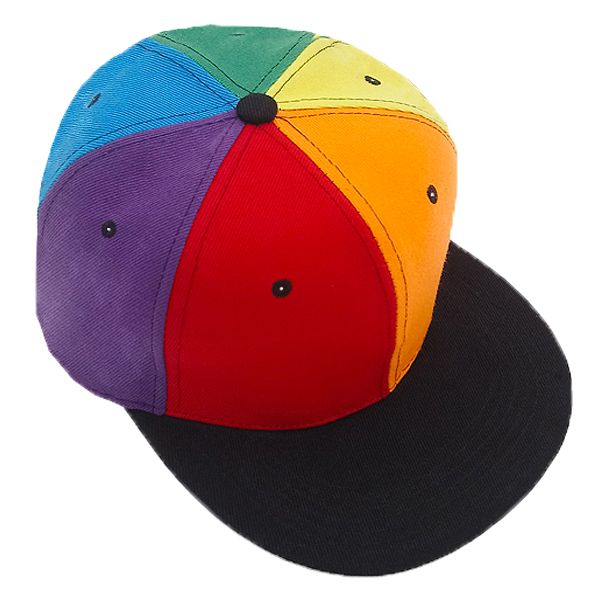 PRIDE! Rainbow Panel Hat
