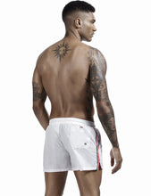 Load image into Gallery viewer, Ribbon Swim Shorts -White
